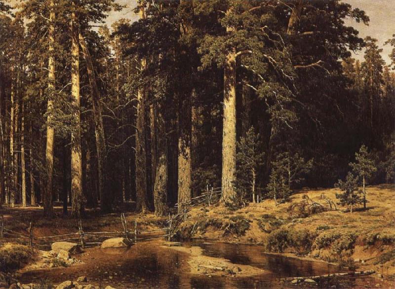 Ivan Shishkin Mast-Tree Grove oil painting picture